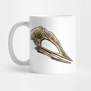 Tupuxura Pterosaur Skull Mug